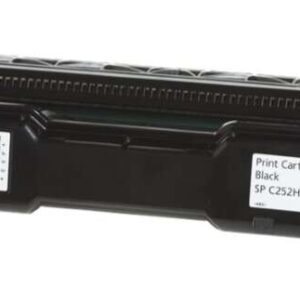 ricoh aficio spc252/spc262 negro cartucho de toner original 407716/spc252hebk