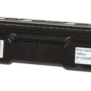 ricoh aficio spc252/spc262 amarillo cartucho de toner original 407719/spc252hey