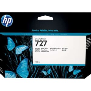 hp 727 negro photo cartucho de tinta original b3p23a