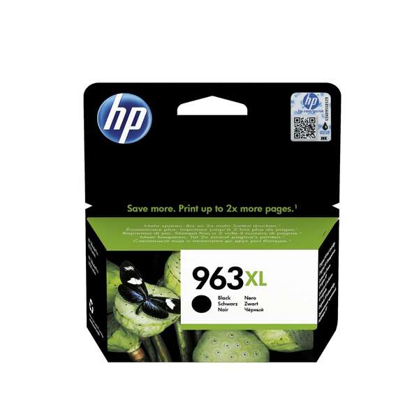 hp 963xl negro cartucho de tinta original 3ja30ae