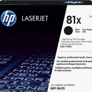 hp cf281x negro cartucho de toner original 81x