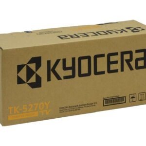 kyocera tk5270 amarillo cartucho de toner original 1t02tvanl0/tk5270y