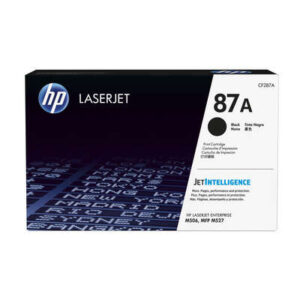 hp cf287a negro cartucho de toner original 87a