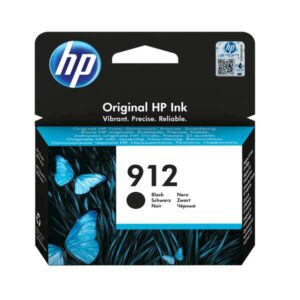 hp 912 negro cartucho de tinta original 3yl80ae