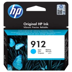 hp 912 cyan cartucho de tinta original 3yl77ae