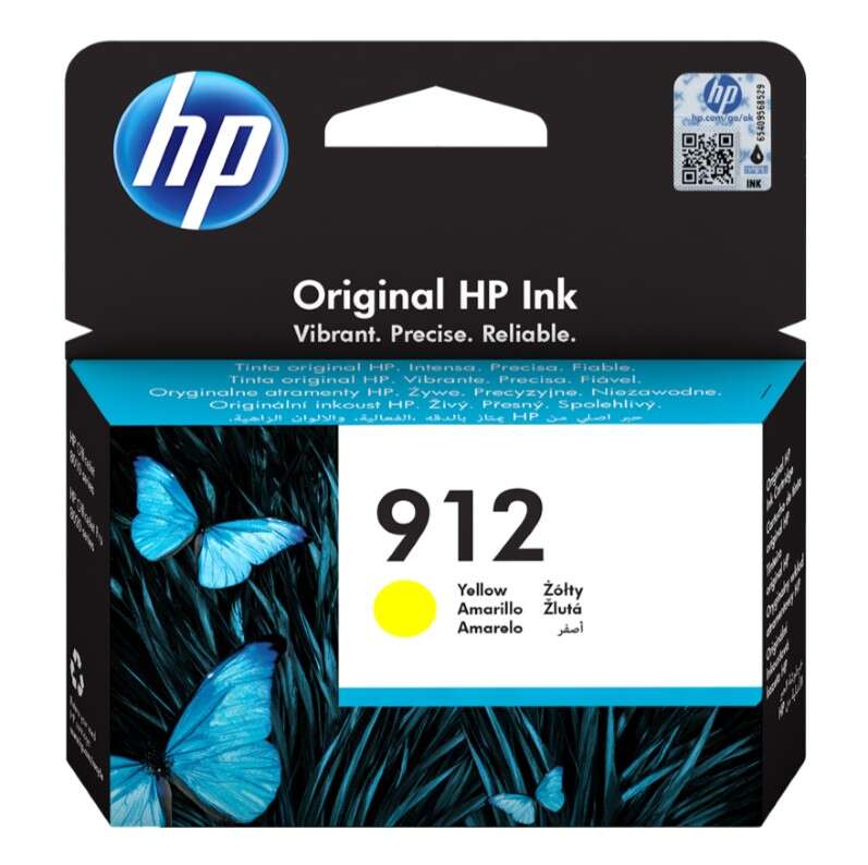 hp 912 amarillo cartucho de tinta original 3yl79ae