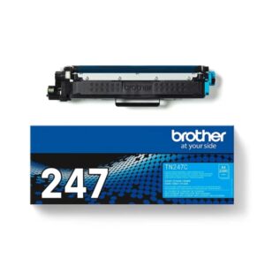brother tn247 cyan cartucho de toner original tn247c