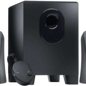logitech z313 sistema de altavoces 2.1 50w subwoofer 15w entrada jack 3.5mm color negro