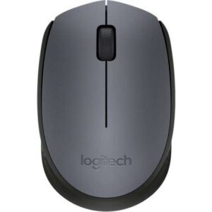 logitech m170 raton inalambrico 1000dpi 3 botones uso ambidiestro color gris/negro