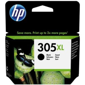 hp 305xl negro cartucho de tinta original 3ym62ae