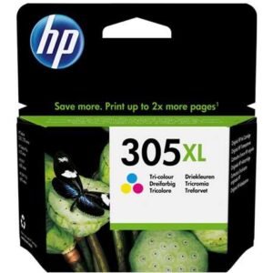 hp 305xl color cartucho de tinta original 3ym63ae