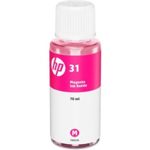 hp 31 magenta botella de tinta original 1vu27ae