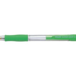 pilot portaminas supergrip h185 trazo 0.5mm mina hb cuerpo verde claro