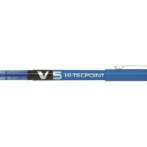 pilot boligrafo de tinta liquida v5 hi tecpoint rollerball punta fina de aguja 0.5mm trazo 0.3mm color azul