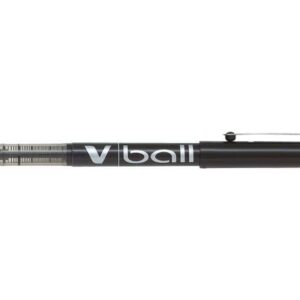 pilot boligrafo de tinta liquida v ball 07 rollerball punta de bola redonda 0.7mm trazo 0.5mm color negro