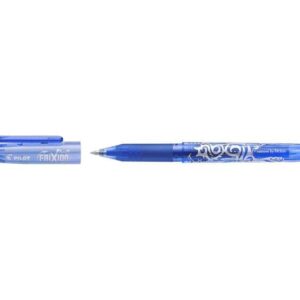 pilot frixion ball boligrafo de gel borrable punta de bola 0.7mm trazo 0.4mm grip ergonomico color azul