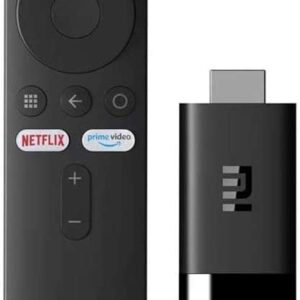 xiaomi mi tv stick reproductor portatil de contenidos streaming full hd wifi bluetooth 4.2 android 9.0 sonido dolby y dts smartcast mando a distancia color negro