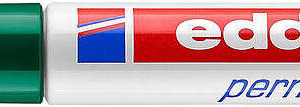 edding 3000 rotulador permanente punta redonda de 1.5mm trazo entre 1.5 y 3mm recargable secado rapido color verde