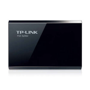 tp link splitter poe pasa datos y alimentacion por el mismo cable hasta 100m plug & play
