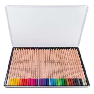 milan pack de 36 lapices hexagonales de colores mina gruesa 3.5mm trazo uniforme resistente a la rotura colores surtidos