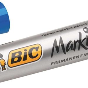 bic marking 2000 ecolutions rotulador permanente tinta con base de alcohol ecologico secado rapido color azul