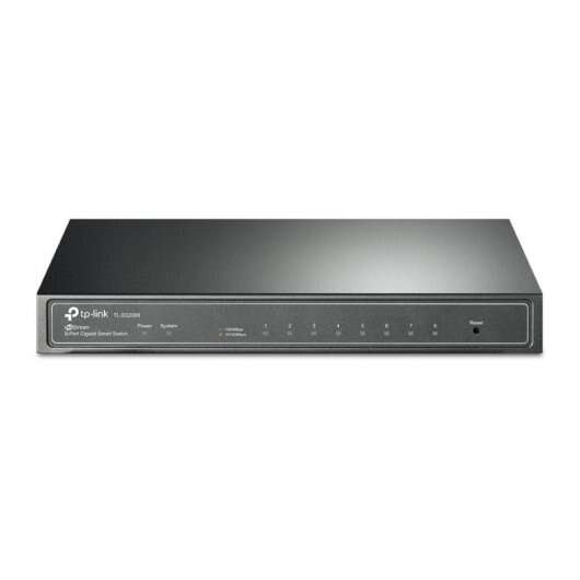 tp link switch smart gigabit 8 puertos rj45 gigabit vlan 802.1q, acl, seguridad por puerto y control de tormentas