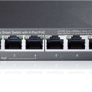 tp link switch easy smart de 8 puertos gigabit 4 puertos poe