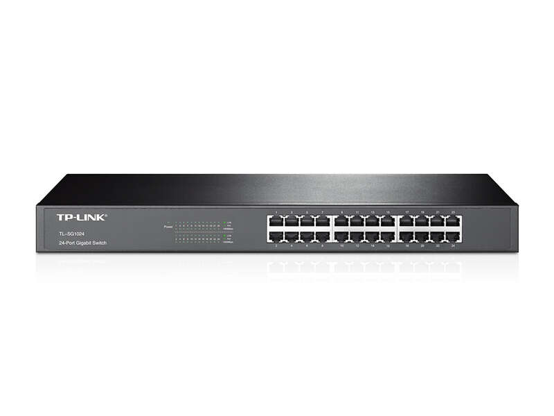 tp link switch con 24 puertos gigabit tecnologia verde
