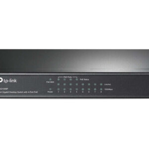 tp link switch de sobremesa 8 puertos gigabit con 4 puertos poe