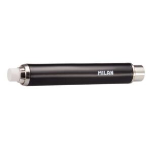 milan portatizas mecanico para tizas redondas 10cm x 1,6cm color negro