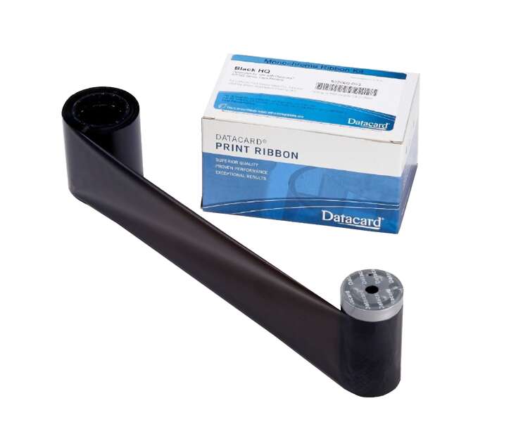 datacard 532000 053 cinta original color negro
