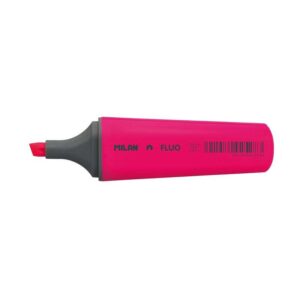 milan marcador fluorescente punta biselada 1 4.8mm color rosa