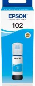 epson 102 cyan botella de tinta original c13t03r240