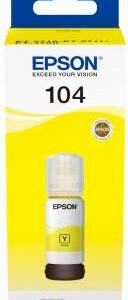epson 104 amarillo botella de tinta original c13t00p440