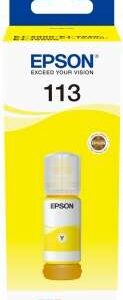 epson 113 amarillo botella de tinta pigmentada original c13t06b440