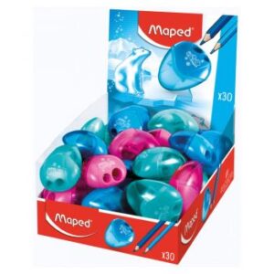 maped i gloo sacapuntas de 1 orificio con deposito de gran capacidad forma ergonomica colores surtidos