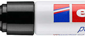 edding nº1 rotulador permanente punta biselada trazo entre 1 y 5 mm. recargable secado instantaneo color negro