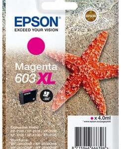 epson 603xl magenta cartucho de tinta original c13t03a34010