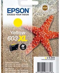 epson 603xl amarillo cartucho de tinta original c13t03a44010