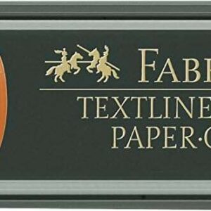 faber castell rotulador marcador fluorescente textliner 48 punta biselada trazo entre 1.2mm y 5mm tinta con base de agua color naranja