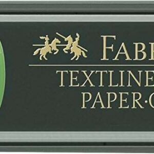 faber castell rotulador marcador fluorescente textliner 48 punta biselada trazo entre 1.2mm y 5mm tinta con base de agua color verde