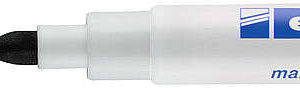 edding 661 rotulador para pizarra blanca punta redonda trazo entre 1 y 2 mm. tinta pigmentada borrable en seco color negro