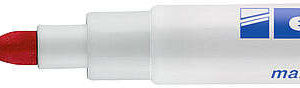 edding 661 rotulador para pizarra blanca punta redonda trazo entre 1 y 2 mm. tinta pigmentada borrable en seco color rojo
