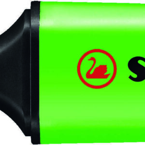 stabilo boss 70 rotulador marcador fluorescente trazo entre 2 y 5mm recargable tinta con base de agua color verde fluorescente