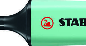 stabilo boss 70 pastel rotulador marcador fluorescente trazo entre 2 y 5mm recargable tinta con base de agua color toque turquesa