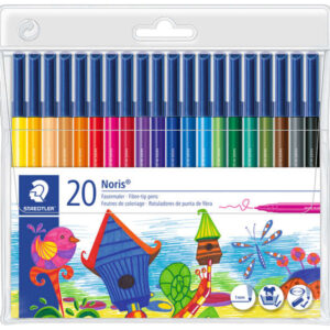 staedtler noris 326 rotulador de punta de fina resistente a la presion tinta base de agua colores surtidos