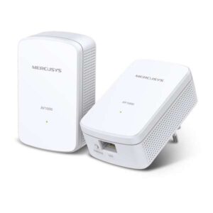 mercusys mp500 adaptador powerline 1000mbps alcance 300m gigabit ethernet pack de 2