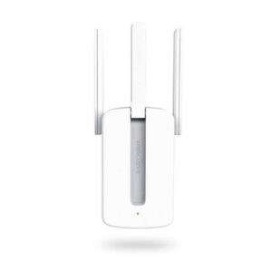 mercusys repetidor amplificador extensor de red wifi hasta 300mbps tecnologia mimo boton wps 3 antenas externas