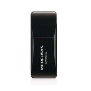 mercusys n300 mini adaptador inalambrico usb 2.0 hasta 300mbps color negro