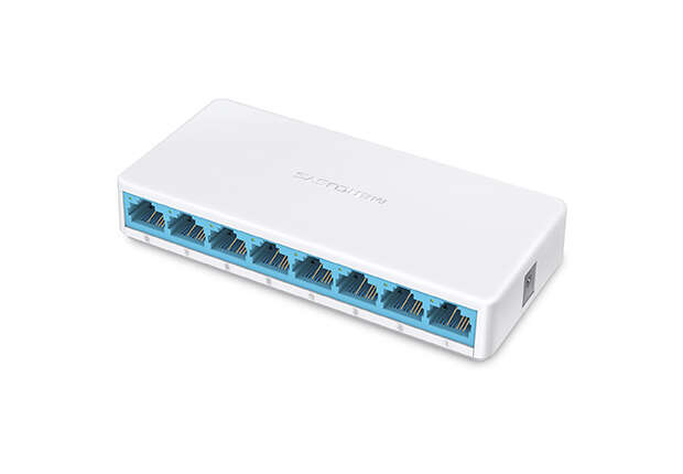 mercusys ms108 switch 8 puertos rj45 10/100 mbps